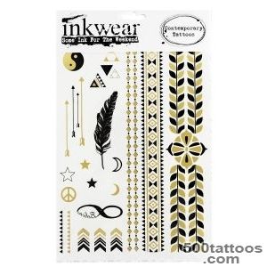Glorious Gold Tattoo Set by Inkwear at Monroe and Me, fashion _21