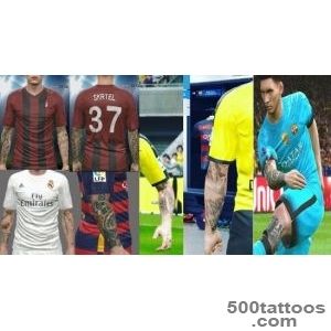 PES 2016 Special Tattoo Pack v4 (+200 Tattoo#39s Player _39