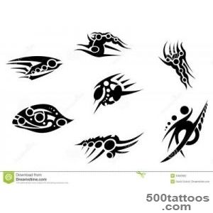 Tribal Bionic Tattoo Pack 2 Stock Photography   Image 34953902_25