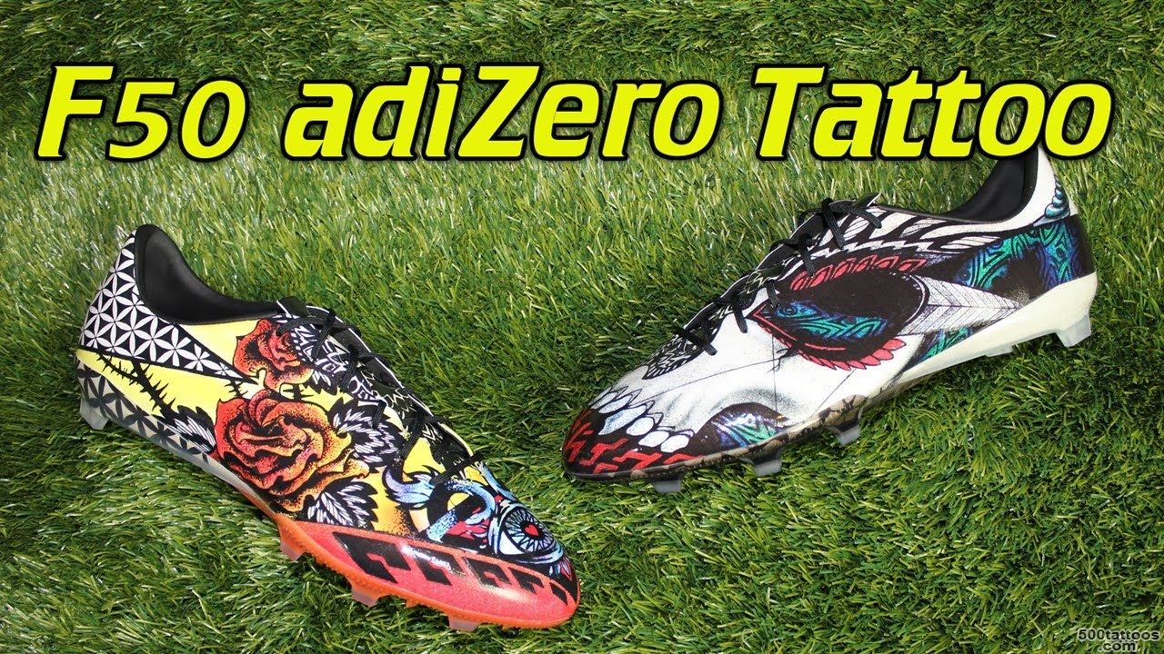 Adidas F50 adizero 2015 Tattoo Pack   Review + On Feet   YouTube_14