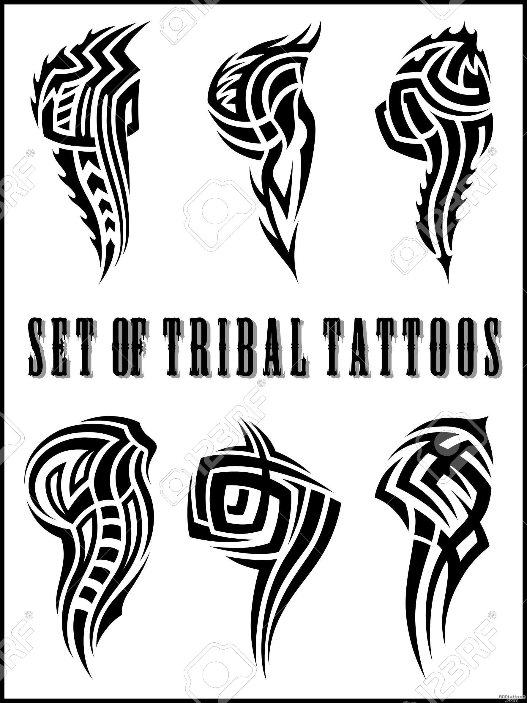 Tribal Tattoo Pack Royalty Free Cliparts, Vectors, And Stock ..._24