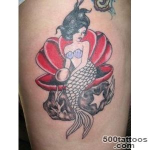 Pearl Mermaid Tattoo_37