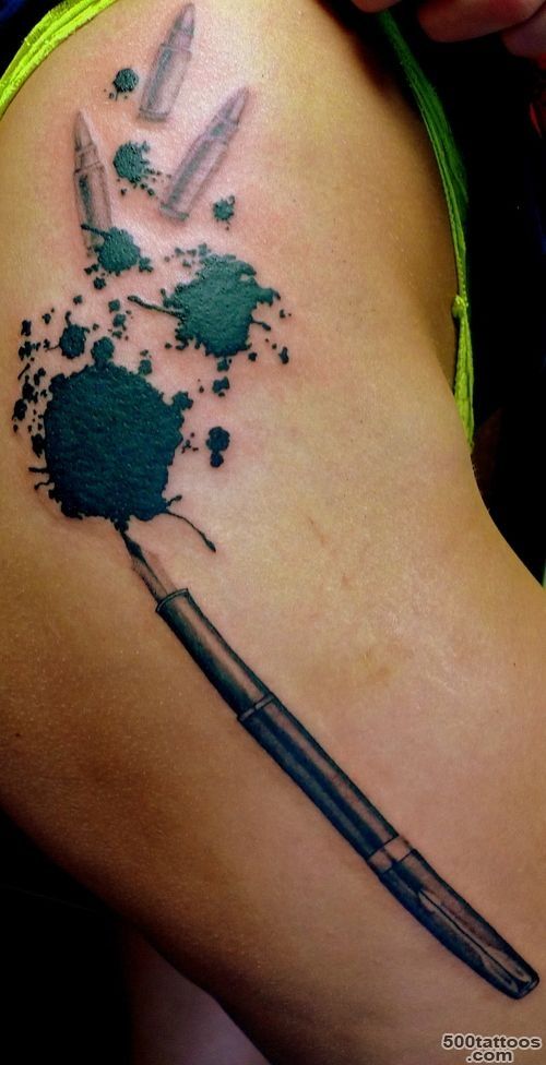 ink pen tattoo   Google Search  Skin Art  Pinterest  Pen Tattoo ..._14