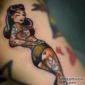 30 Pinup Tattoos For Girls_22