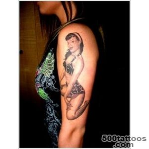 35 Naughty and Sexy Pin up Girl Tattoos_28