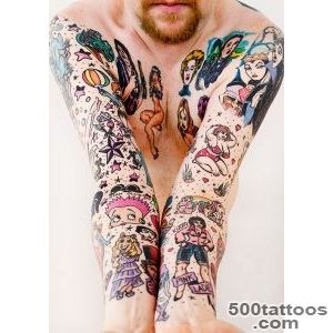 Pin Up, Tattoos, arms, beard   image #717536 on Favimcom_44