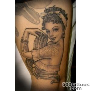 Pin Up Tattoos Designs, Ideas and Meaning  Tattoos For You_40