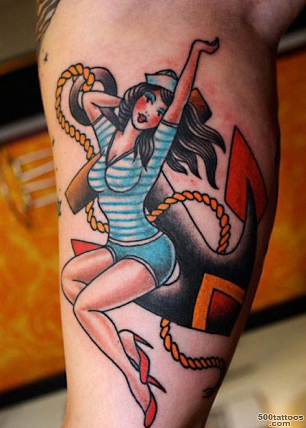30 Pinup Tattoos For Girls_45