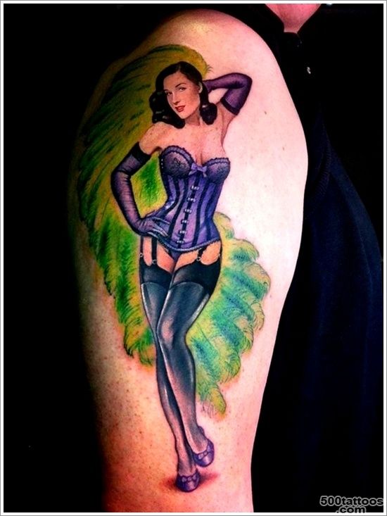 35 Naughty and Sexy Pin up Girl Tattoos_39