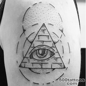18 Refreshing Pyramid Tattoos to Try_16