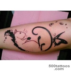 22 Memorable Pet Rat Tattoo Designs_20