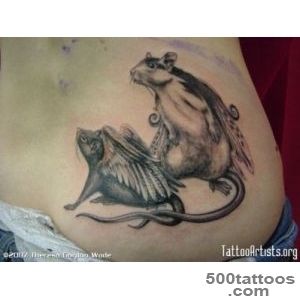 30 Cool Rat Tattoo Ideas For You_6
