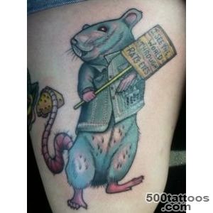 30 Cool Rat Tattoo Ideas For You_26