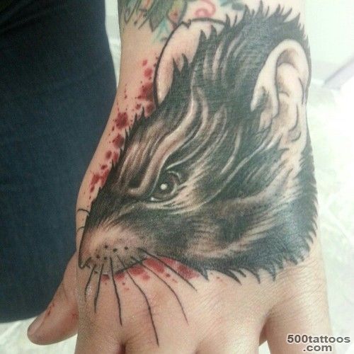 30 Cool Rat Tattoo Ideas For You_33
