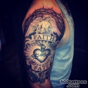 Faith Fate Religious Tattoo  Best Tattoo Ideas Gallery_14
