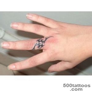 26 Astonishing Finger Tattoo Designs_47