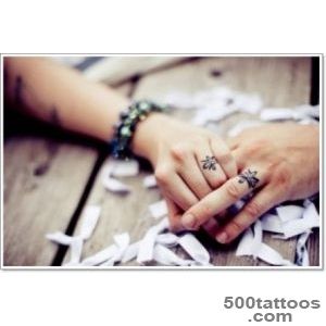 40 Of The Best Wedding Ring Tattoo Designs_10