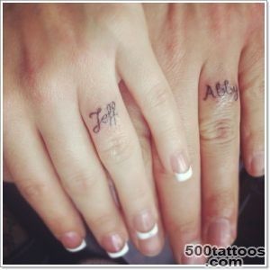 40 Of The Best Wedding Ring Tattoo Designs_11
