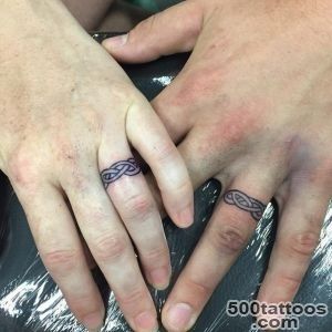 78 Wedding Ring Tattoos Done To Symbolize Your Love_43