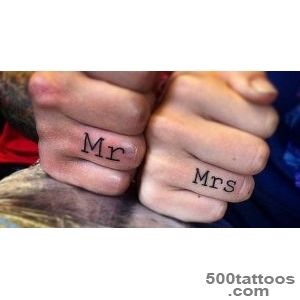 Wedding Ring Tattoos Ideas to Try for Special Day_44