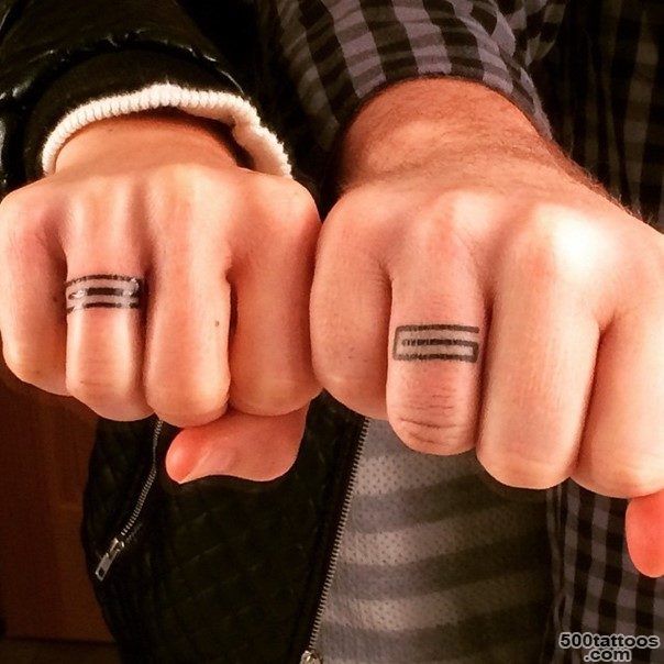 78 Wedding Ring Tattoos Done To Symbolize Your Love_31