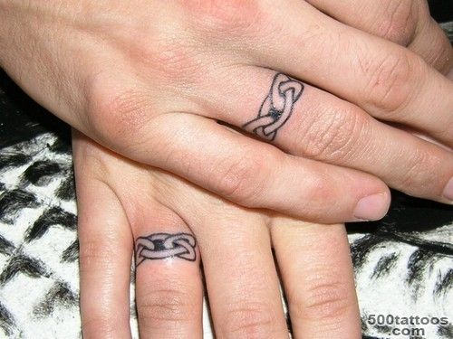 Tattoo Wedding Rings  saxromney.co_22
