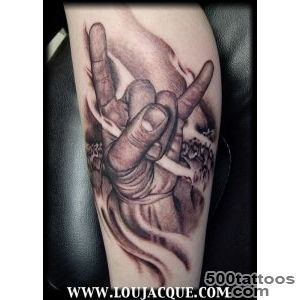 Rock and Roll hand tattoo Rock and Roll hand tattoo   That#39s what _26