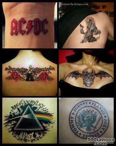 Rock band tattoos  Tattoos  Pinterest  Band Tattoo, Rock Bands ..._22