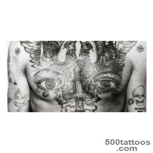 These photos of Russian criminal tattoos will make you second _45