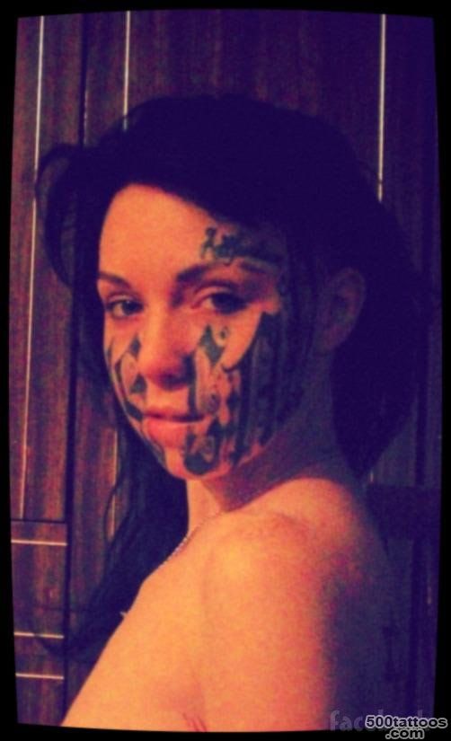 PHOTOS Lesya Toumaniantz has man#39s name tattooed on her face 24 ..._5