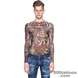 Dsquared?-Tattoo-Printed-Sheer-Long-Sleeve-T-shirt-in-Multicolor-_40jpg