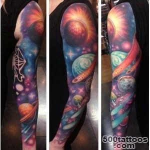 40 Space Tattoo Ideas  Art and Design_17