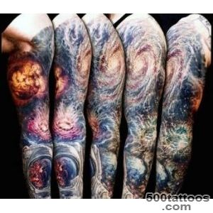 70 Outer Space Tattoos For Men   Galaxy And Constellations_4