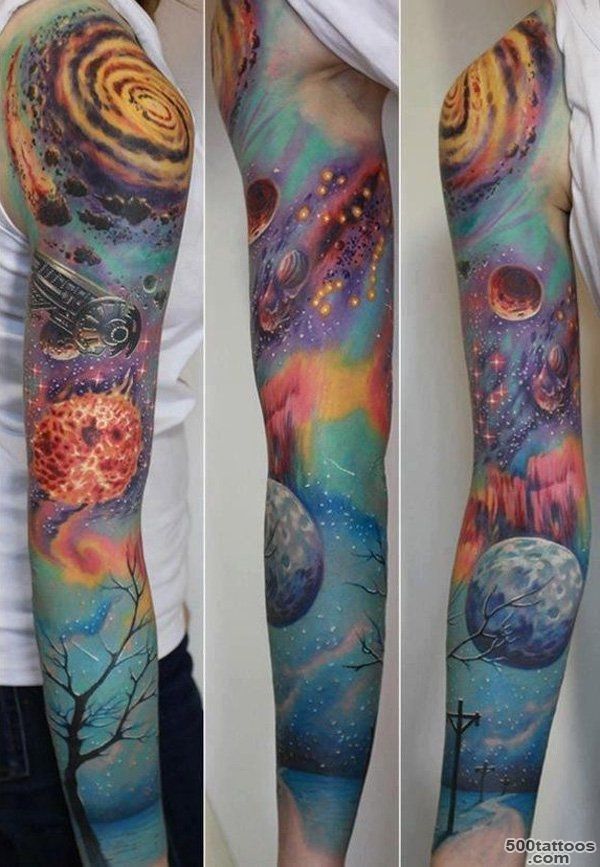 40 Space Tattoo Ideas  Art and Design_10