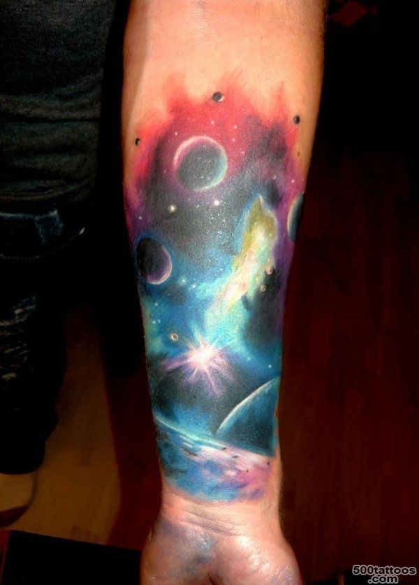 40 Space Tattoo Ideas  Art and Design_34