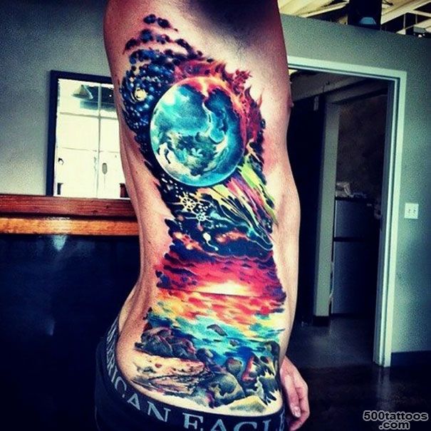 45 Space Tattoo Ideas For Astronomy Lovers  Design Bump_9