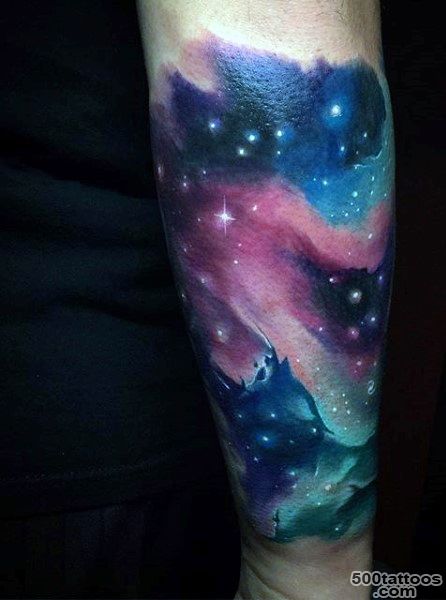 70 Outer Space Tattoos For Men   Galaxy And Constellations_3