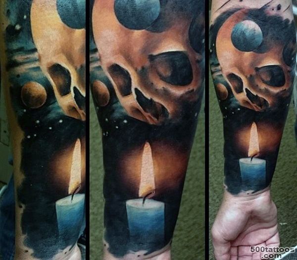 70 Outer Space Tattoos For Men   Galaxy And Constellations_18