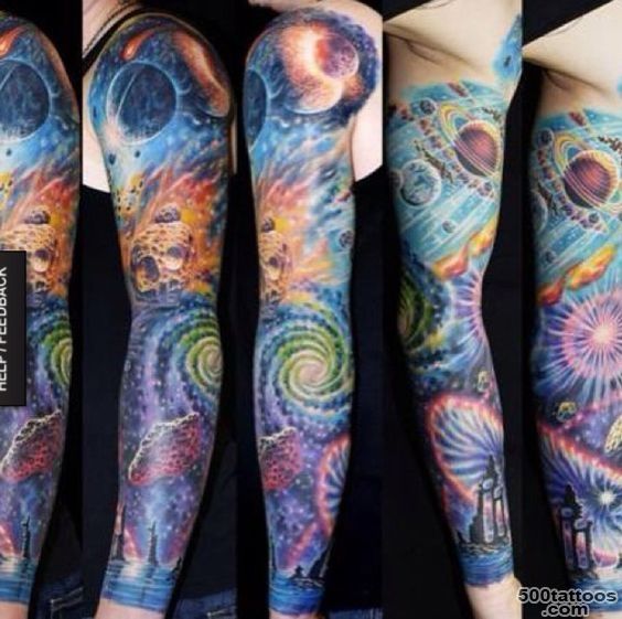 Outer space tattoo  Tattoos  Pinterest  Outer Space Tattoos ..._14