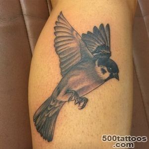 40 Small Sparrow Tattoo Designs and Meaning   Spread Your Wings_4