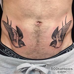 75 Sparrow Tattoo Designs For Men   Masculine Ink Ideas_47