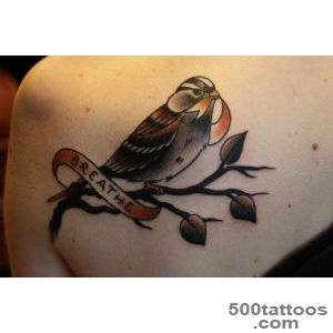 Sparrow Tattoos Designs, Ideas and Meaning  Tattoos For You_21