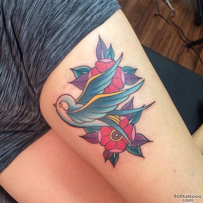 40 Small Sparrow Tattoo Designs and Meaning   Spread Your Wings_8