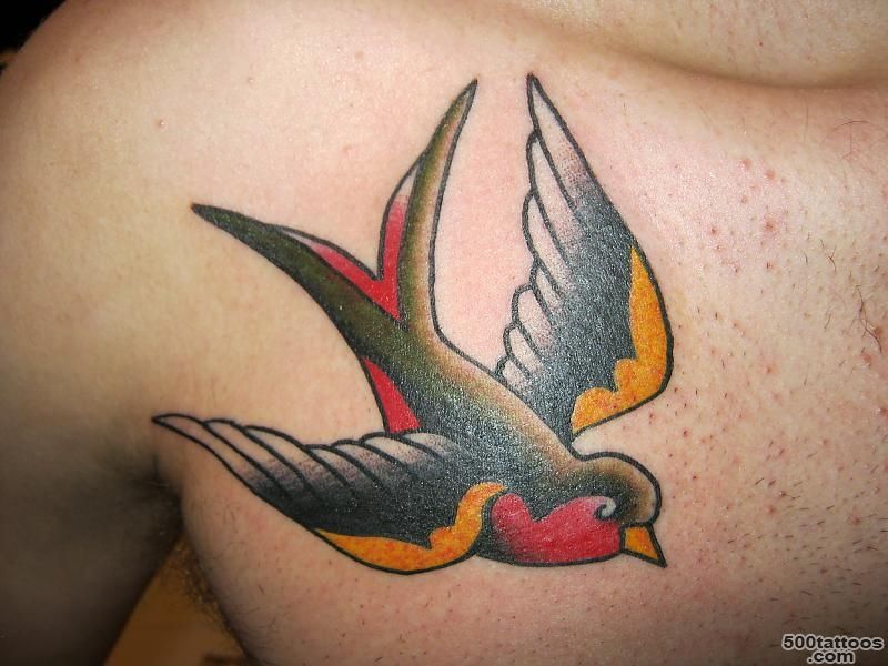 Pin Sparrow Bird Tattoos – Designs And Ideas on Pinterest_3
