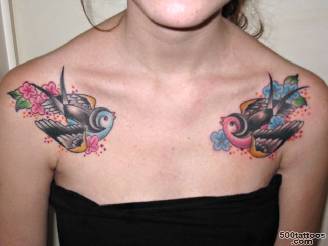sparrow chest tattoos  Tattoos  Pinterest  Chest Tattoo ..._18