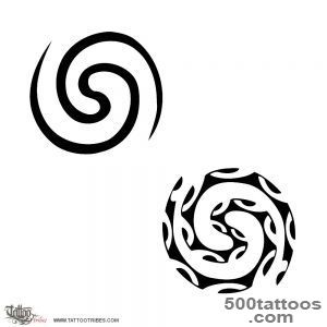 Tattoo of Double spiral, Balance tattoo   custom tattoo designs on _23