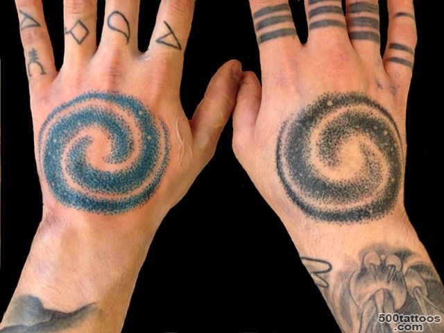 24+ Spiral Galaxy Tattoos_18