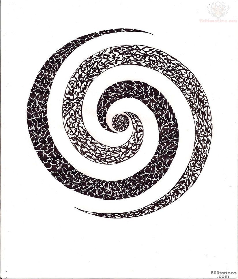 Spiral Tattoo Images amp Designs_1
