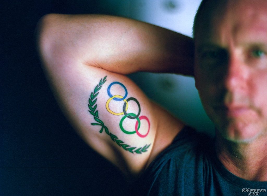 For U.S. Swimmers, Olympic Rings Tattoo Is Badge of Honor   The ..._26