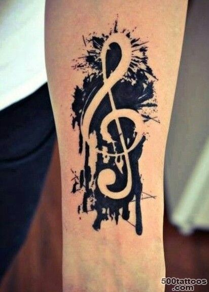 50 Cool Music Tattoo Designs and Ideas  Tattoos Me_49